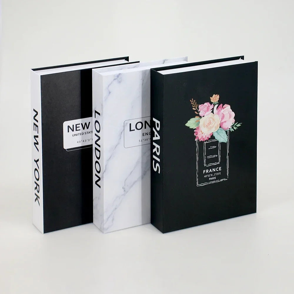 3Pcs Decorative Fake Books