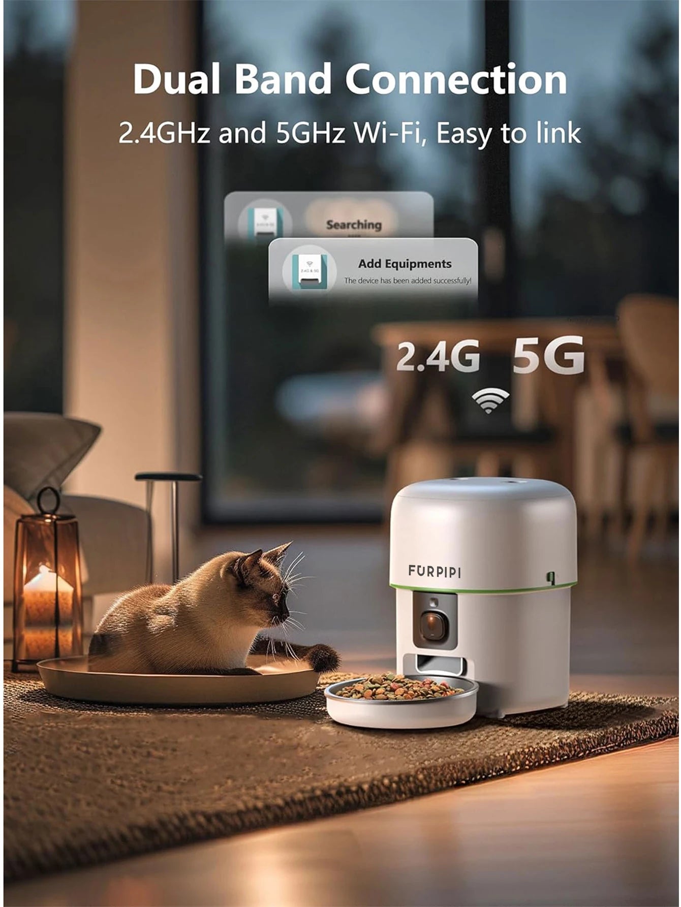 1080P Smart Automatic Cat Feeder