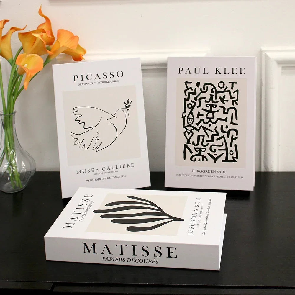 3Pcs Decorative Fake Books