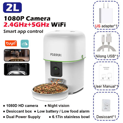 1080P Smart Automatic Cat Feeder