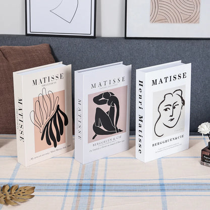 3Pcs Decorative Fake Books