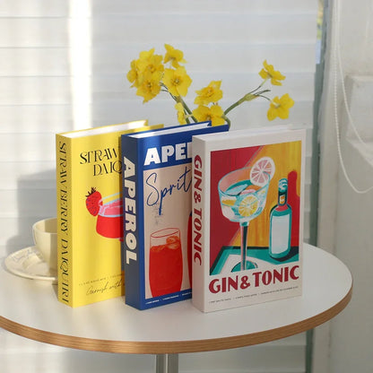 3Pcs Decorative Fake Books