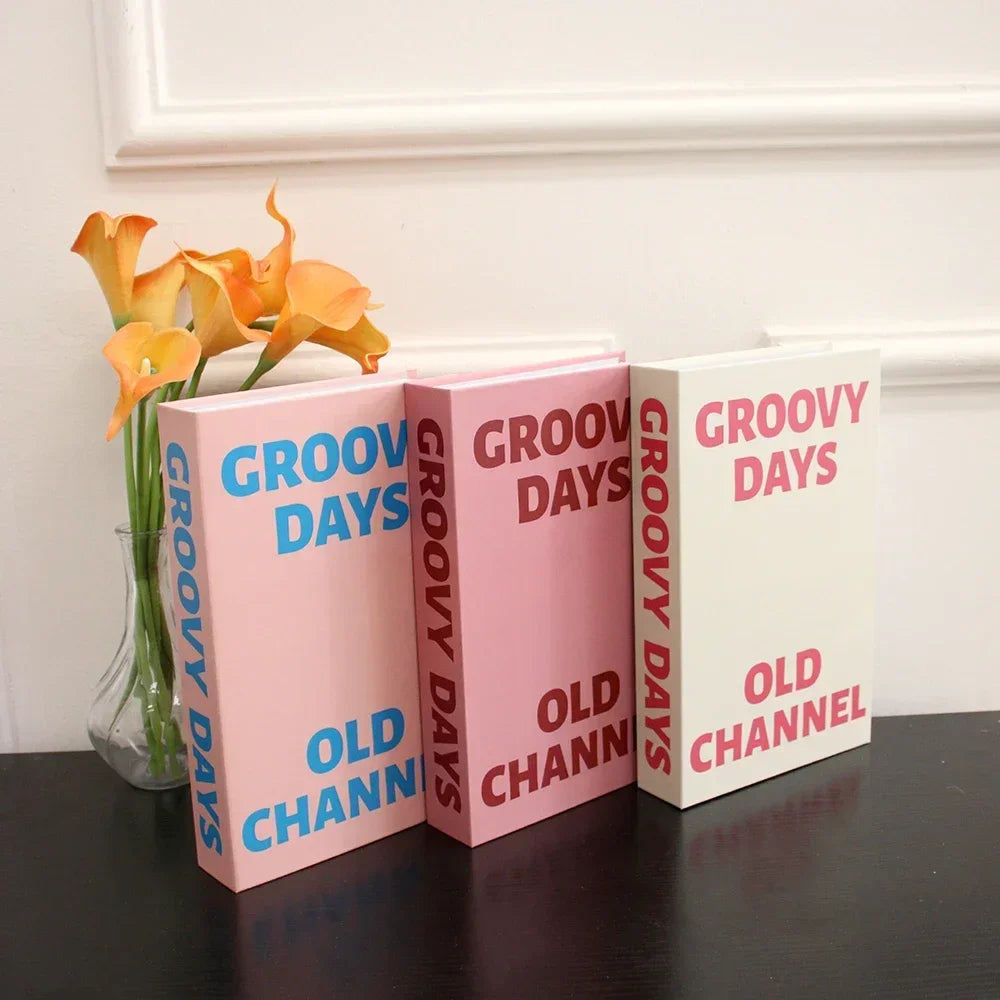 3Pcs Decorative Fake Books